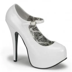 Bordello Shoes Teeze-07 Mary Jane Platform Pump High Heels