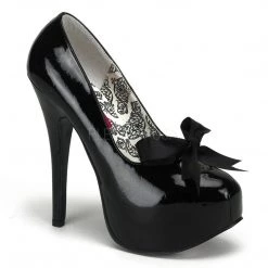 Bordello Shoes Teeze-12 Stiletto Heel Platform Pumps