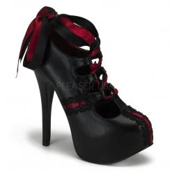 Bordello Shoes Teeze-13 Stiletto Heel Platform Pumps
