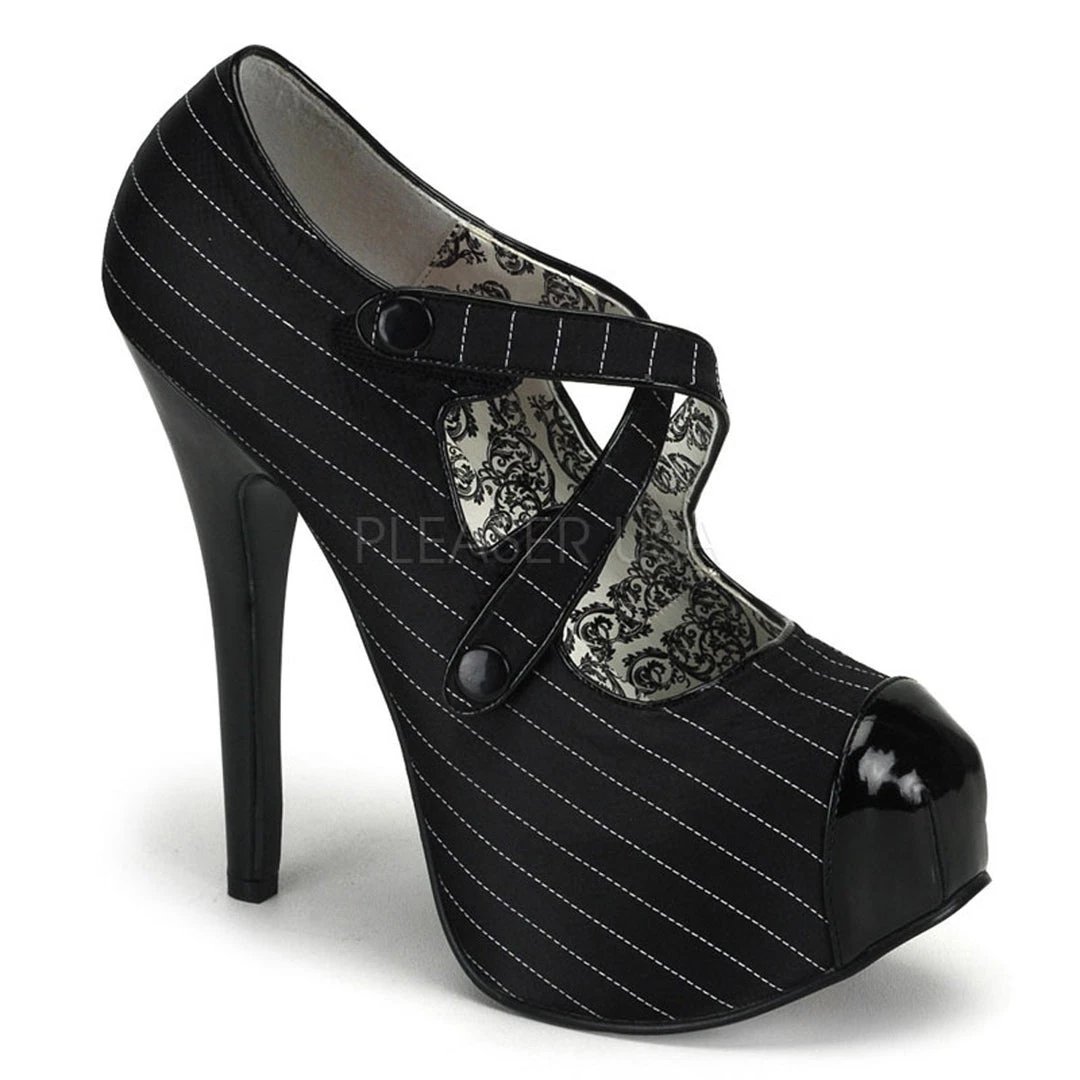 Bordello Shoes Teeze-23 Stiletto Heel Platform Pumps 3 Bordello Shoes Teeze-23 Stiletto Heel Platform Pumps