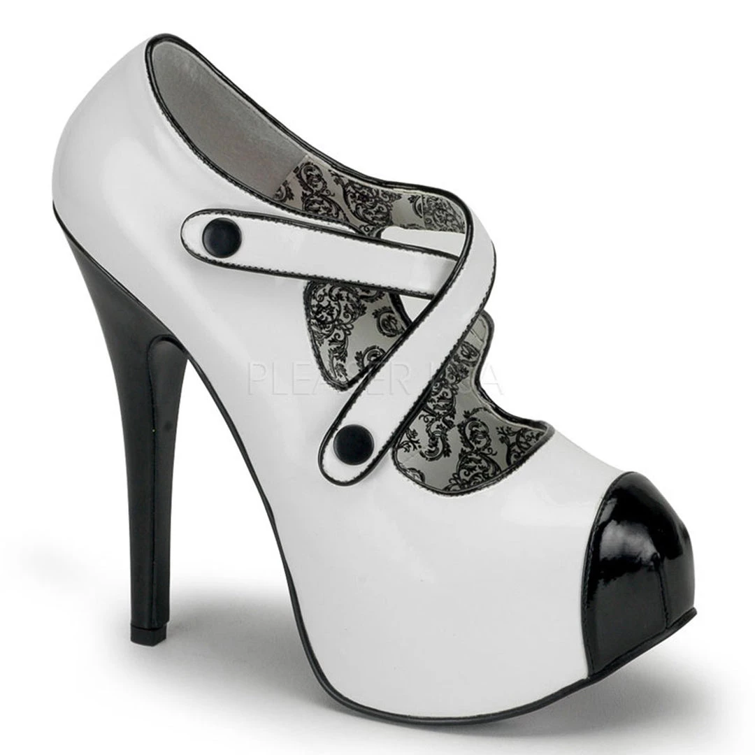 Bordello Shoes Teeze-23 Stiletto Heel Platform Pumps 4 Bordello Shoes Teeze-23 Stiletto Heel Platform Pumps