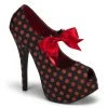 Bordello Shoes Teeze-25 Peep Toe Platform Pumps High Heels 1 Bordello Shoes Teeze-25 Peep Toe Platform Pumps High Heels