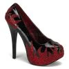 Bordello Shoes Teeze-27 Stiletto Heel Platform Pumps